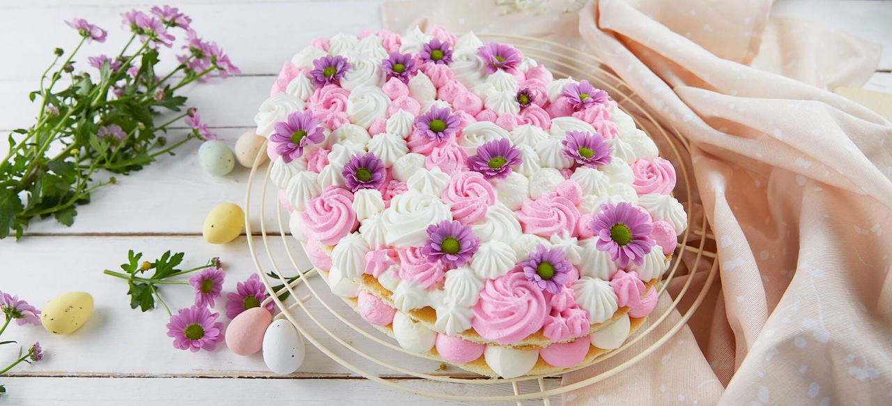 Receita do Bolo de Número de Ovos da Páscoa