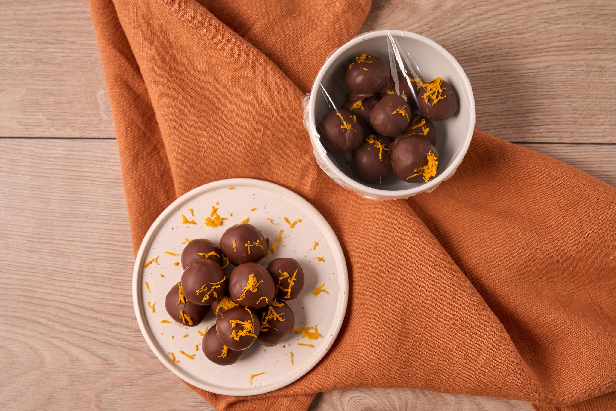 Trufas Fáceis de Chocolate com Laranja: Receita Gourmet