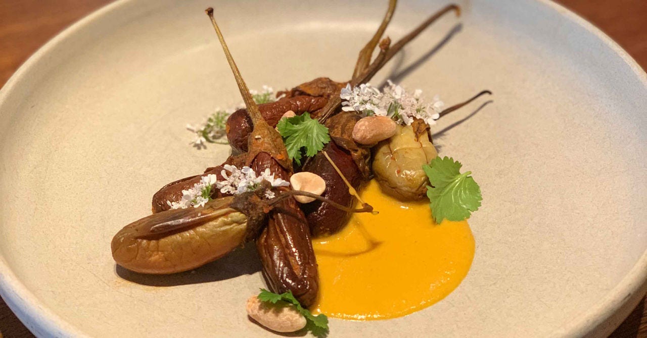 Mini berinjela com satay: receita fácil cheia de sabor