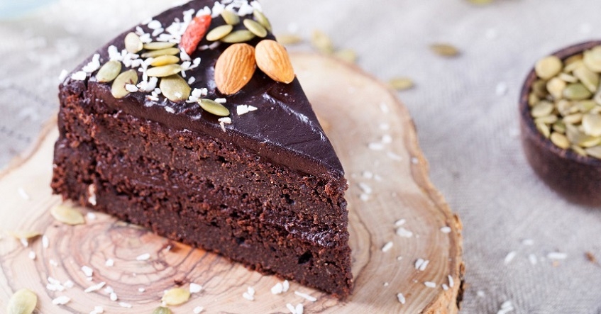 Fondant de chocolate e abacate