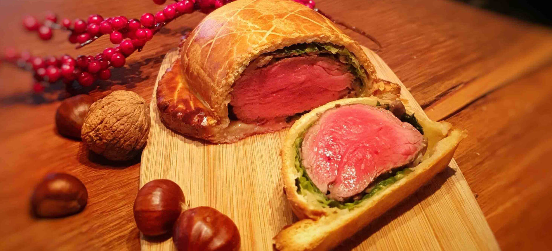 Receita de Crosta de Carne Bovina Wellington: Um Prato Festivo para Todas as Ocasiões