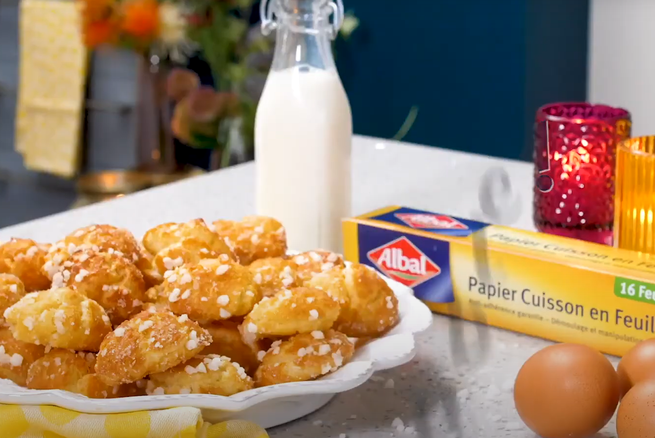 Profiteroles caseiros