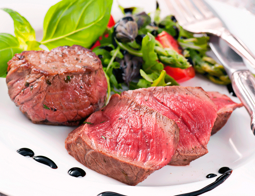 Cozinhar tournedos como um chef: azul, mal passado, médio ou bem cozido