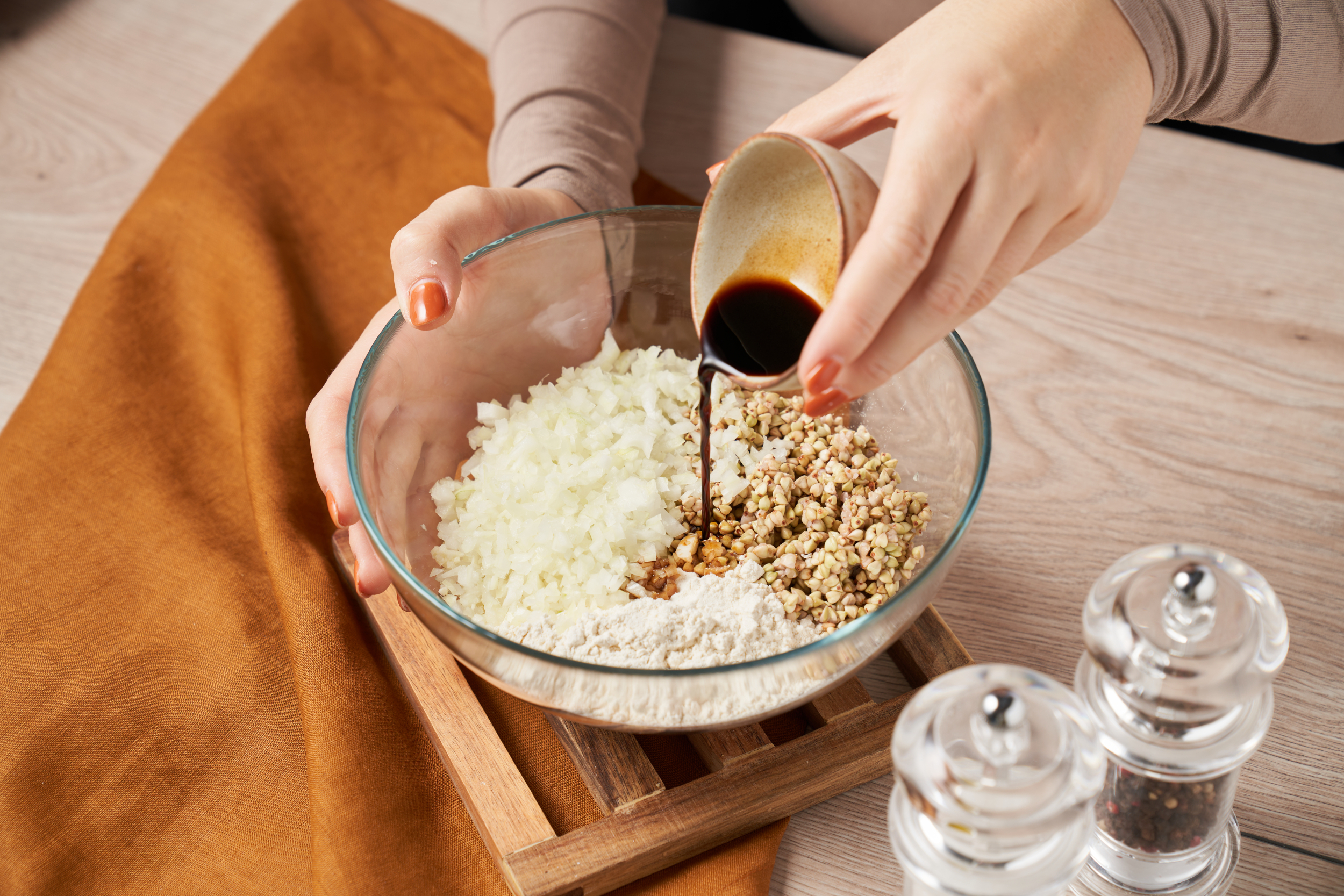 Tortitas de trigo sarraceno