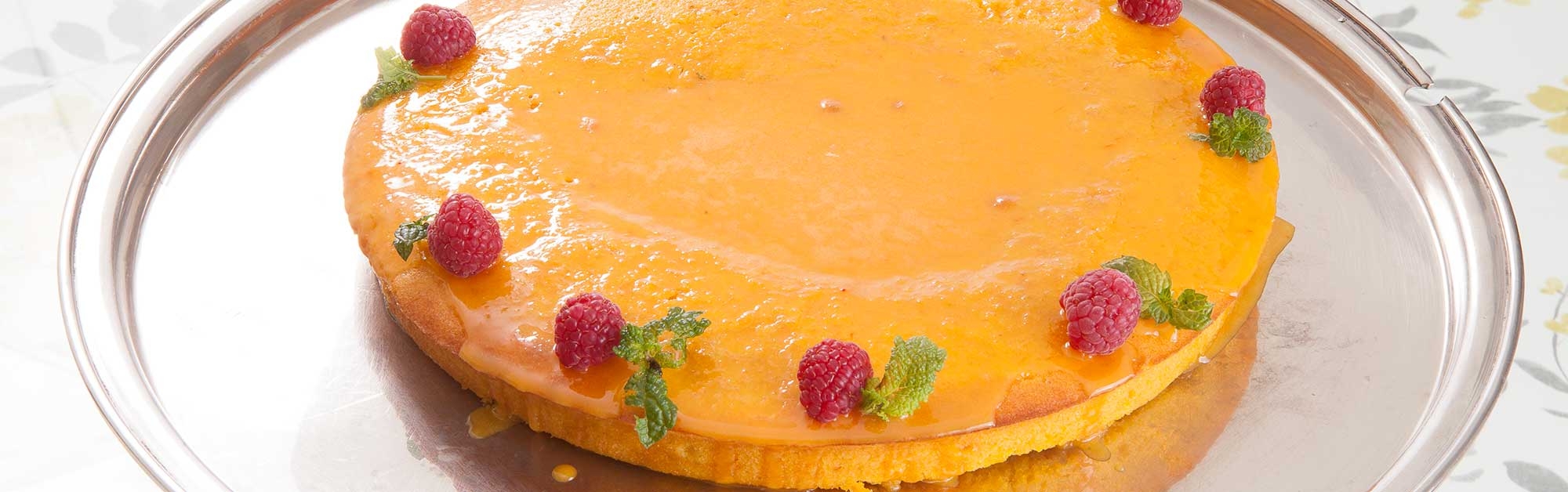 Bolo de laranja e abóbora