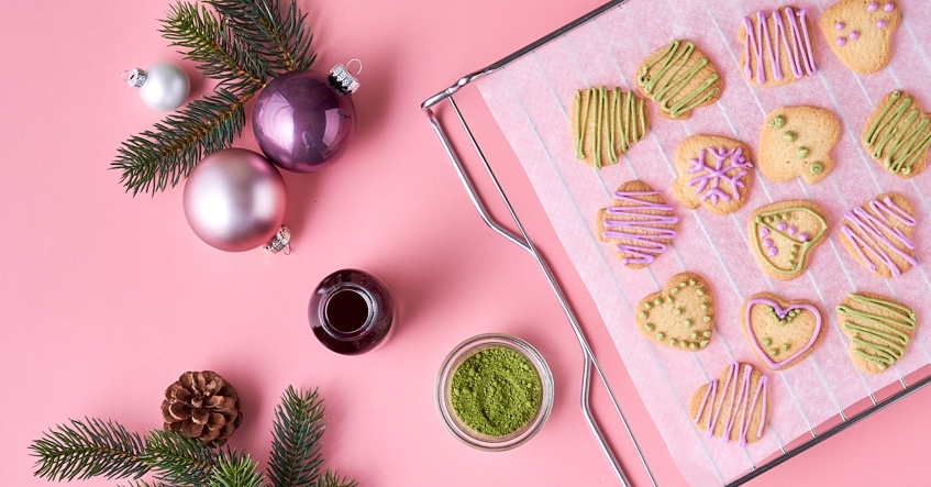 Receita Albal®: O Matcha em pó dá uma cor verde ao glacé.