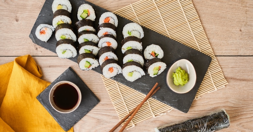 Receita albal® de sushi: Fazer rolos de sushi Maki em casa