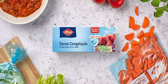 Sacos de congelação da Albal®
