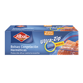 Sacos de congelação herméticos Ultra-Zip® da Albal®