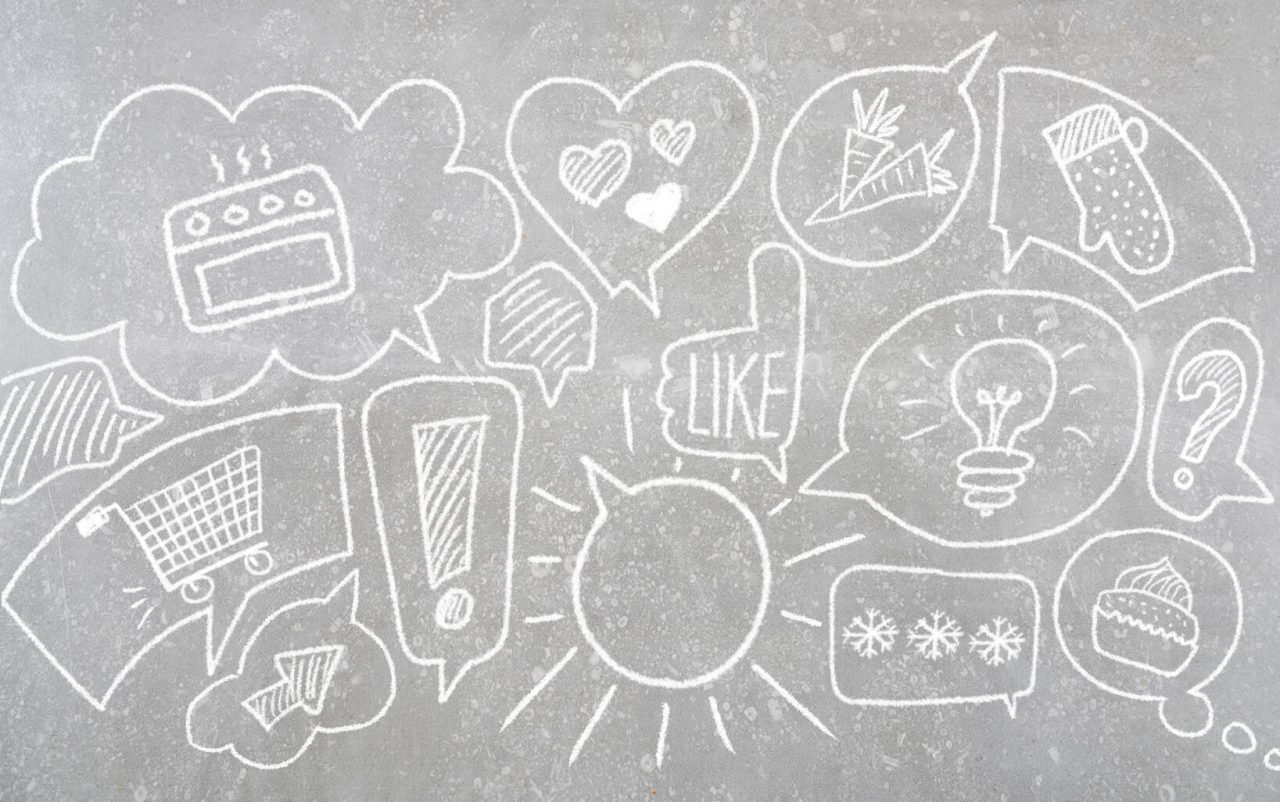 Desenhos de Giz de Símbolos 