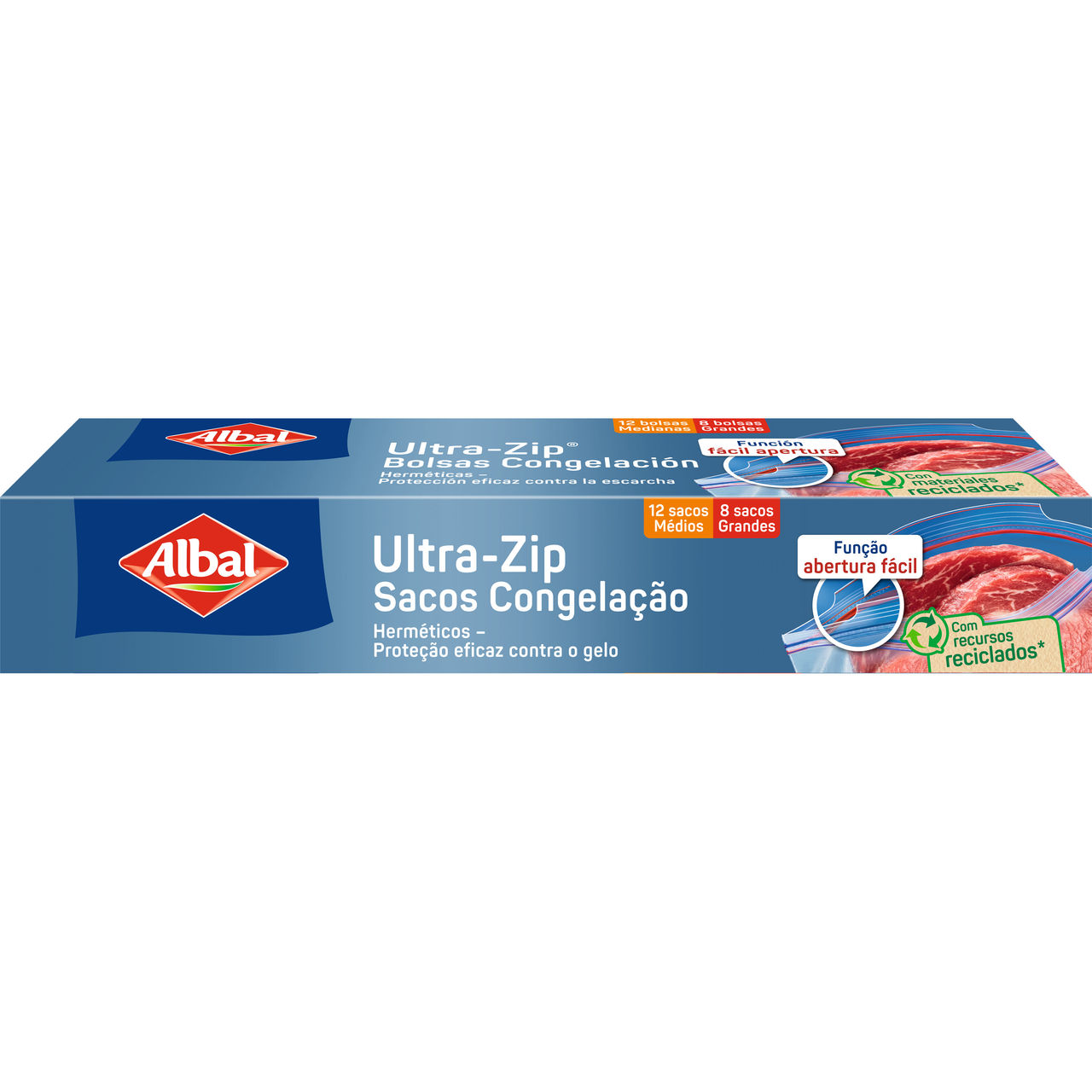Sacos® Freezer Albal Packshot Ultra-Zip